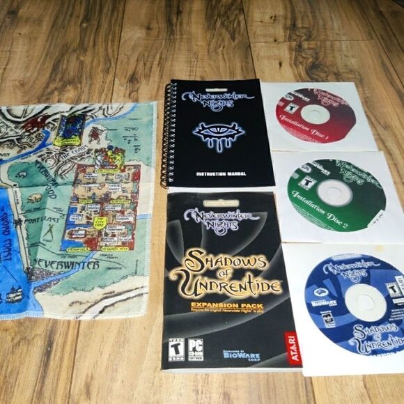 Neverwinter Nights (PC, 2002) With Manual & Shadow Of Undrentide Expansion Pack - Picture 1 of 10
